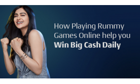 How Playing Rummy Games Online Help You Win Big Cash Daily
